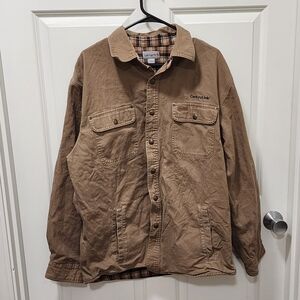 Carhartt Men's Flannel Shirt Jacket